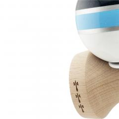 Jucarie de indemanare - Kendama X - Royal Spike, Big Cups - Inel Albastru Deschis
