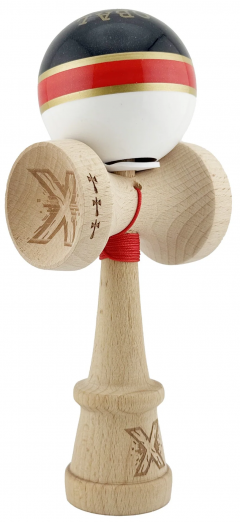 Jucarie de indemanare - Kendama X - Royal Spike, Big Cups - Inel Rosu