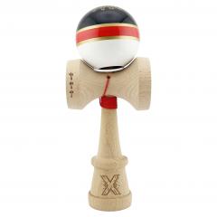 Jucarie de indemanare - Kendama X - Royal Spike, Big Cups - Inel Rosu