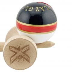 Jucarie de indemanare - Kendama X - Royal Spike, Big Cups - Inel Rosu