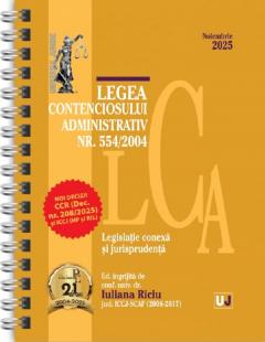 Legea contenciosului administrativ nr. 554/2004