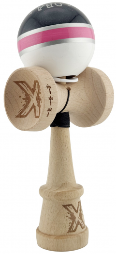 Jucarie de indemanare - Kendama X - Royal Spike, Big Cups - Inel Roz