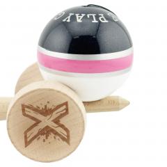 Jucarie de indemanare - Kendama X - Royal Spike, Big Cups - Inel Roz