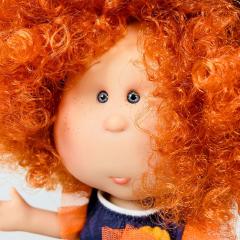 Papusa artizanala - Mia Halloween (miros de vanilie)