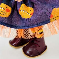 Papusa artizanala - Mia Halloween (miros de vanilie)