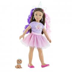 Set joaca - Unicorn - Papusa Luna