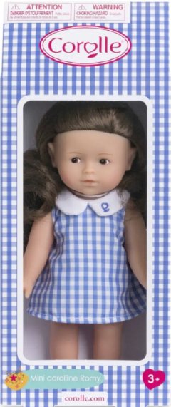 Papusa - Mini Corolline - Romy cu rochita albastra