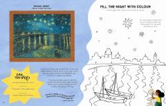 Art Gallery Doodling and Colouring