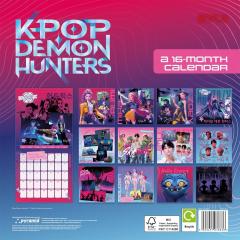Calendar de perete - K-Pop Demon Hunters, 2026