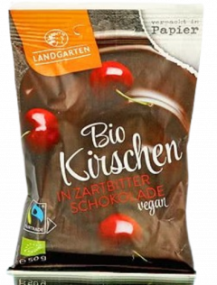 Visine in ciocolata Neagra ECO