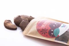 Felii de portocale invelite in ciocolata cu lapte cu indulcitor natural - Sweeteria, 200g