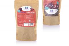 Felii de portocale invelite in ciocolata cu lapte cu indulcitor natural - Sweeteria, 200g