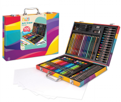 Set de desen de lux 100 accesorii - Rainbow