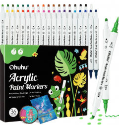 Set 36 markere acrilice - Ohuhu
