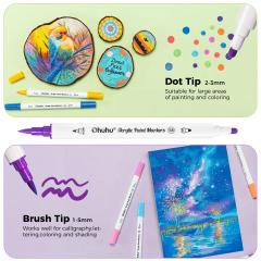  Set 36 markere acrilice - Ohuhu