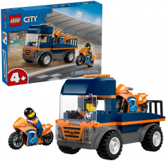 LEGO City - Motorcycle Transporter (60491)