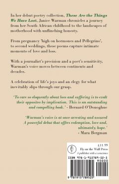 These are the Things we Have Lost