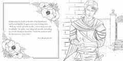The Official Blood and Ash Coloring Book