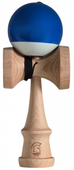 Kendama - Knight - Super Sticky Paint, Big Cups - Blue/White