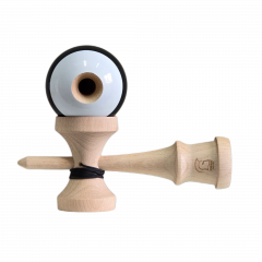 Kendama - Knight - Super Sticky Paint, Big Cups - Black/White