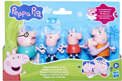 Set 5 figurine - Peppa Pig - Familia Peppa