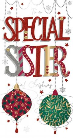 Felicitare - To A Special Sister At Christmas