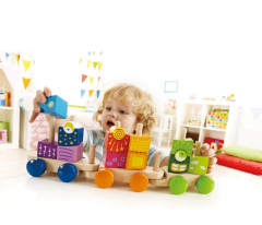 Jucarie din lemn - Fantasia Blocks Train