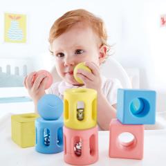 Jucarie zornaitoare - Geometric Rattle Trio