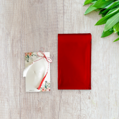 Brosa martisor din lemn – Inima  Bless with mess