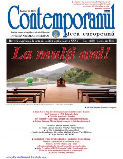 Contemporanul Nr. 1 / Ianuarie 2026