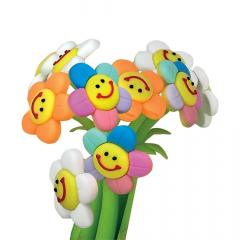 Pix flexibil - Floare zambitoare (mai multe culori, pret pe bucata)