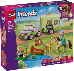 LEGO Friends - Remorca pentru cal si manz (42695)
