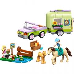 LEGO Friends - Remorca pentru cal si manz (42695)