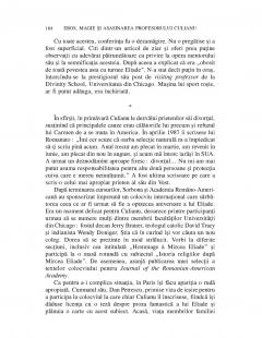 Eros, magie si asasinarea profesorului Culianu