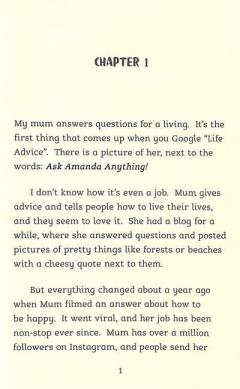 Advice from a 12-Year-Old Nobody