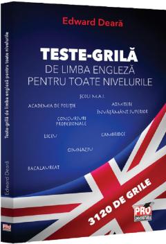 Teste-grila de limba engleza pentru toate nivelurile