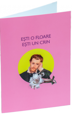 Felicitare - Esti o floare, esti un crin