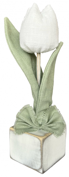 Obiect decorativ - Lalea White