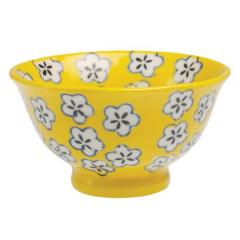 Bol galben pictat manual