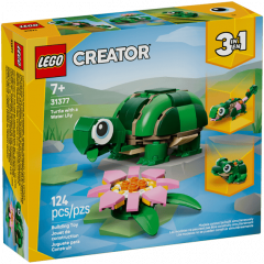 LEGO Creator - Turtle with a Water Lily (31377)
