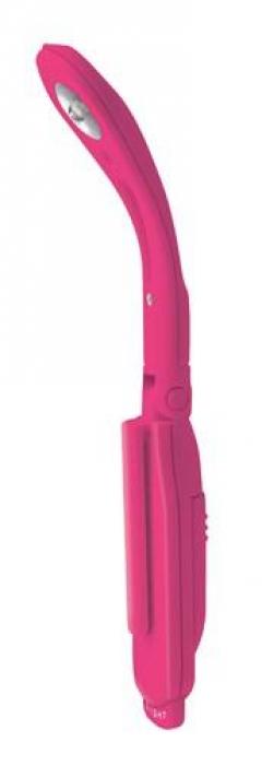 Lampa mini pentru citit -  roz