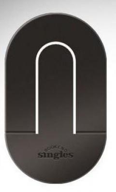 Capat de raft pentru carti - negru