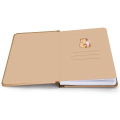 Agenda nedatata A6 - BeCappy Capibara (mai multe modele, pret pe bucata)