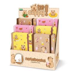 Agenda nedatata A6 - BeCappy Capibara (mai multe modele, pret pe bucata)