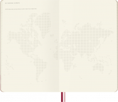 Agenda 2026/2027 - Sakura Planner - Weekly, Fabric Hard Cover, 18-Month, Large