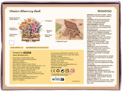 Diorama. Puzzle 3D - Wooden Blooming Book, 522 piese