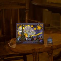 Diorama. Puzzle 3D - The Starry Night, 238 piese