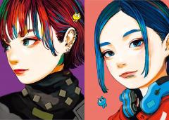 Zashikiwarashi Artworks Color Palette