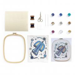 Set creativ broderie cu margele - Atelier 59