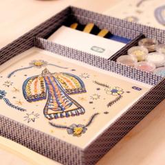 Set creativ broderie cu margele - Atelier 59